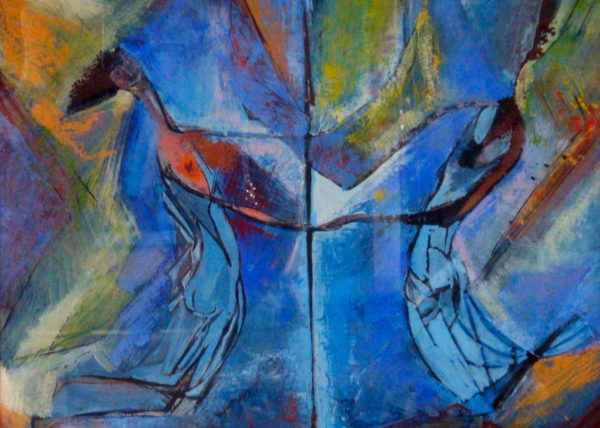 Maypole/Couple Dancing in Blue